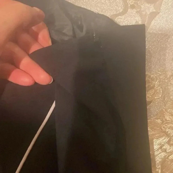 Apostrophe black skirt with white trim - Picture 7 of 7